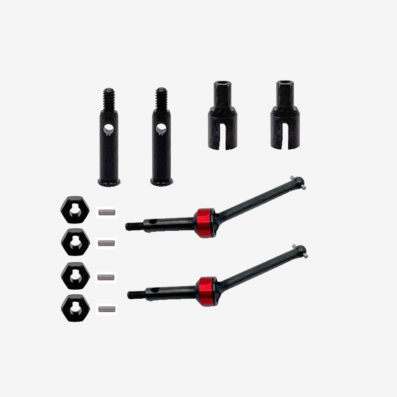 Drone Battery Strap - ชุดอัพเกรดชิ้นส่วนโลหะสำหรับรถบังคับวิทยุ WLtoys 1/24 244016 LOSI 1/24